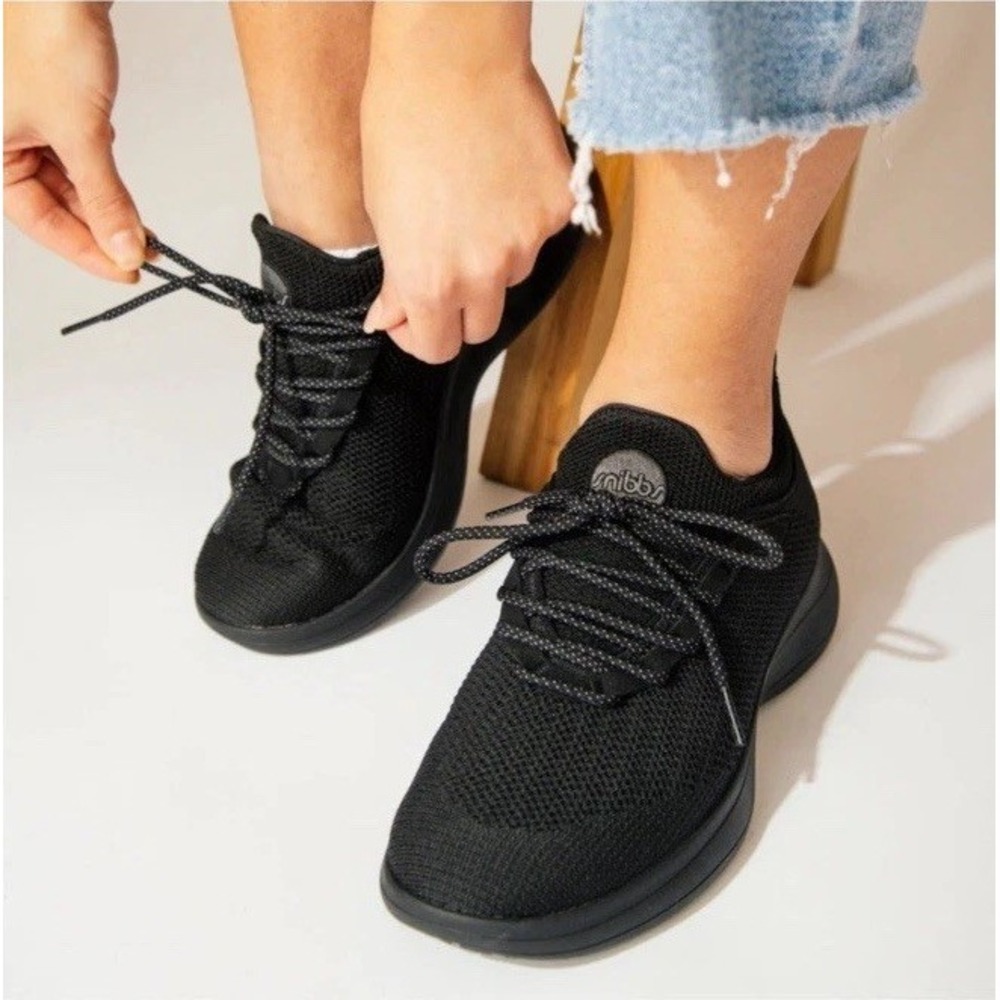 NEW SNIBBS ORBIT ECLIPSE BLACK SNEAKERS UNSSEX NON-SLIP WORK SHOES 10M/11.5W